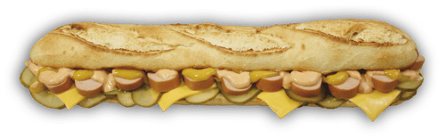 Hot Dog Baguette