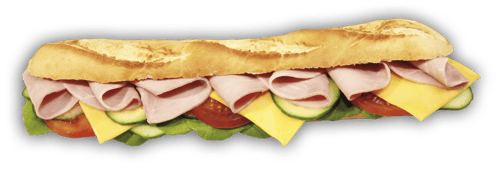 Schinken Baguette