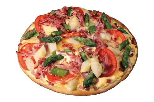 Spargel Schinken Pizza ø20cm