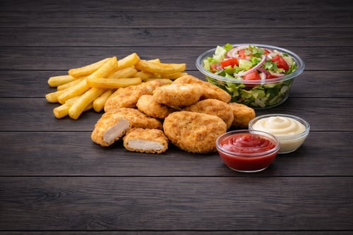 Piccolo Kindermenu 5 Kipnuggets