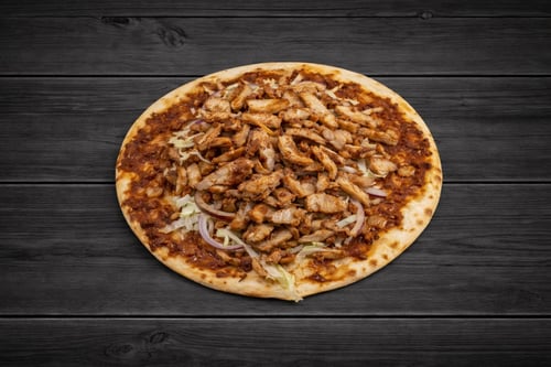 Turkse Pizza Doner incl saus