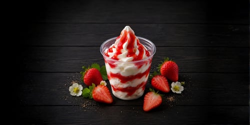 Sundae Aardbei