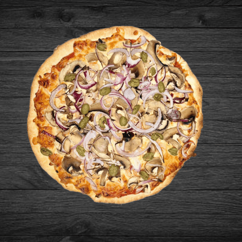 Pizza Garnalen