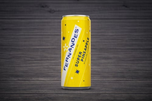 Fernandes Super Pineapple Sparkling Lemonade 330 ml