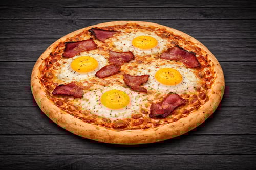 Pizza Bacon & Eggs