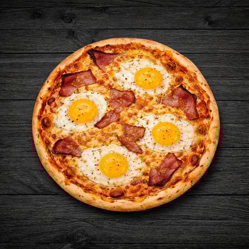 Pizza Bacon & Eggs