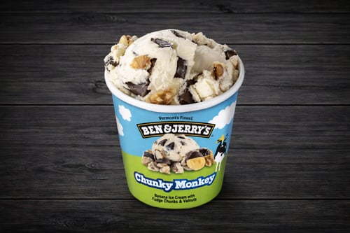 Ben & Jerry's Chunky Monkey 465ml