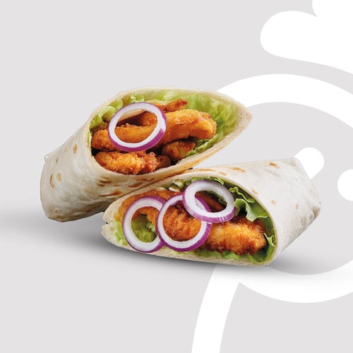 BBQ Onion Filet Wrap Einzeln