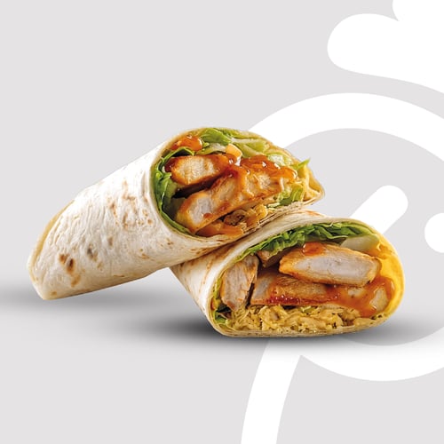 Grilled Chicken Wrap Einzeln