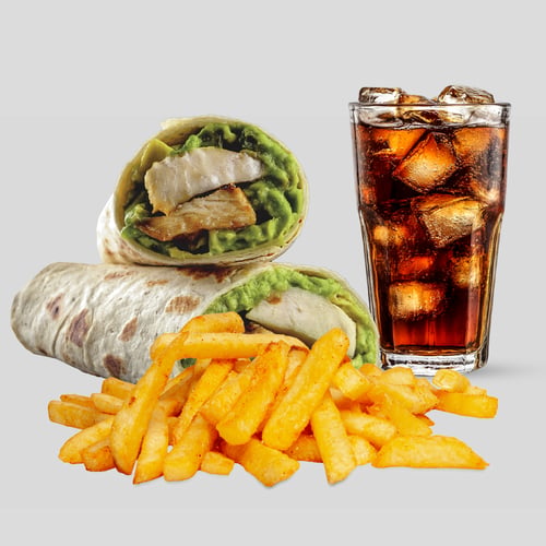 Avocado Filet Wrap als Menü
