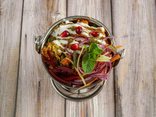 Aloo Tikki Chaat-Astic