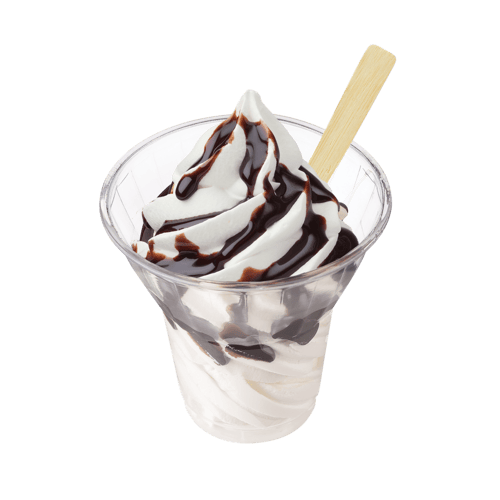 Sundae chocolade (klein)