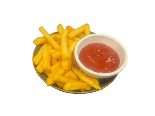 Friet Tomatenketchup Groot