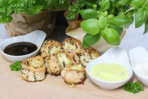 Mehrkorn Pizzabrötchen Käse ( 8 Stück )