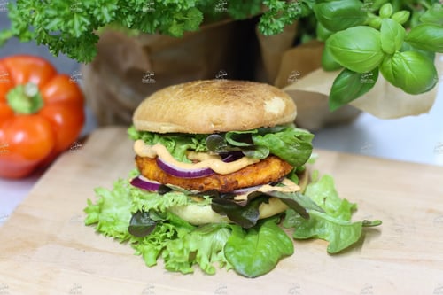 Crunchy Chicken Burger