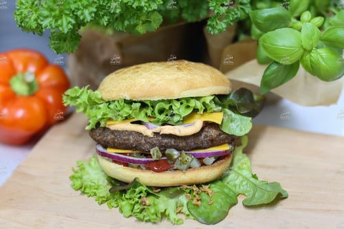 Jumbo Burger Neu Mit Bacon