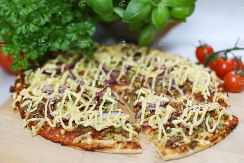 Pizza Plant Base Hamburger ø 25cm