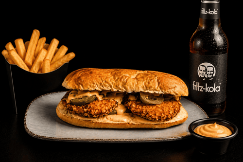 Long Spicy Chicken Menü .