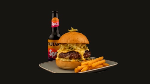 Chilli-Cheese Burger Menü