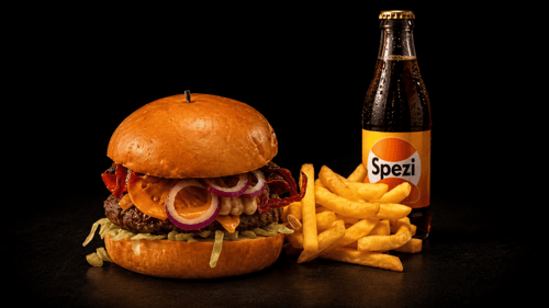 Hausburger Menü