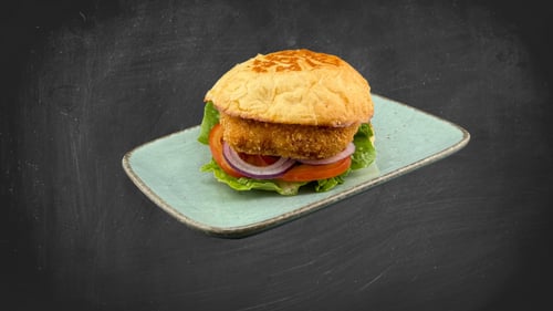 Der Veggie Mac & Cheese Burger