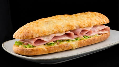 Baguette Schinken & Käse