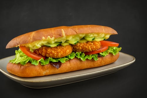  Crispy Chicken Baguette