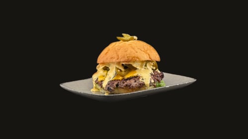 Der Chilli-Cheese Burger 