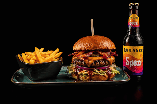 BBQ Burger Menü