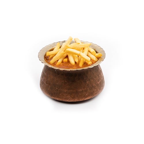 Vegan Gheyme Sibzamini ohne Beilage