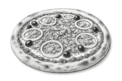 Pizza Tonno e Cipolla ø 30cm