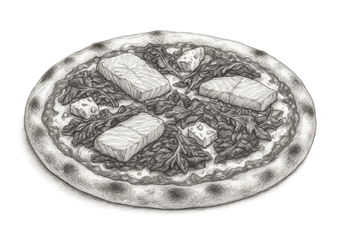 Pizza Salmone ø 30cm