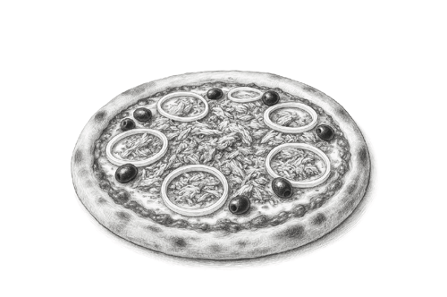 Pizza Tonno e Cipolla ø 30cm