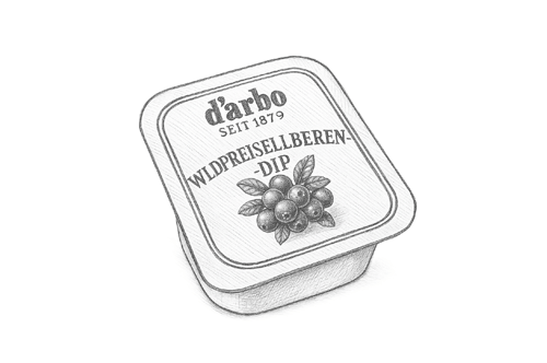 Wildpreiselbeeren-Dip