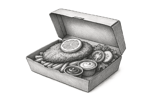 Paniertes Putenschnitzel