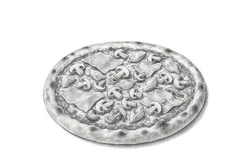 Pizza Quattro Stagioni ø 30cm