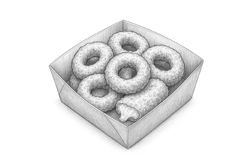 Mozzarella Onion Rings