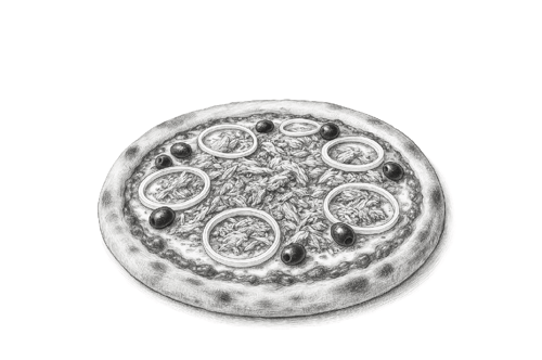 Pizza Tonno e Cipolla ø 30cm