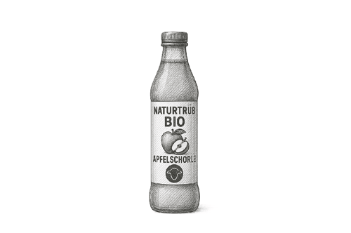 Bio-Apfelschorle 0,5l