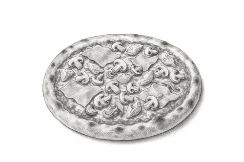Pizza Quattro Stagioni ø 30cm