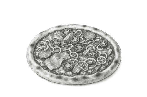 Pizza Vulcano ø 30cm