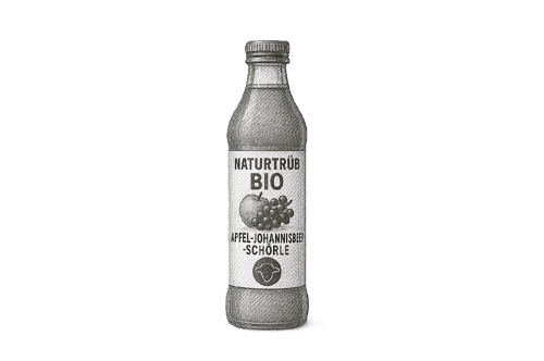 Bio-Apfel-Johannisbeer-Schorle 0,5l