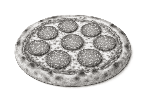 Pizza Salami ø 30cm
