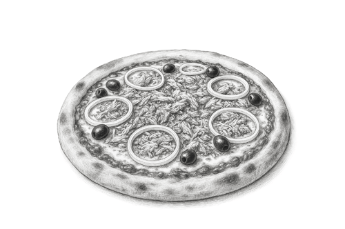 Pizza Tonno e Cipolla ø 30cm