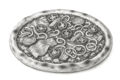 Pizza Vulcano ø 30cm