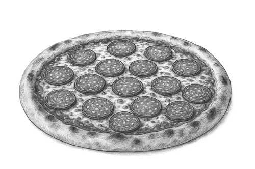 Pizza Vesuvio ø 30cm