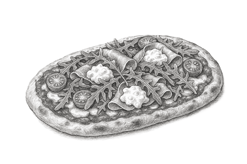 Pinsa Stracciatella