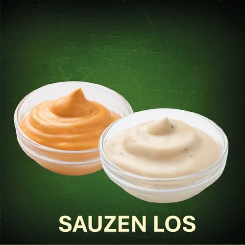 losse bakjes saus