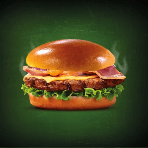 Homemade Pork burger