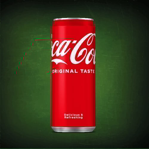 Coca cola blik